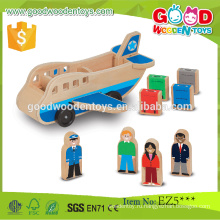 EN71 / ASTM Сертифицированные Лучшие качества Детские игрушки DIY Деревянный самолет для воображения Создать